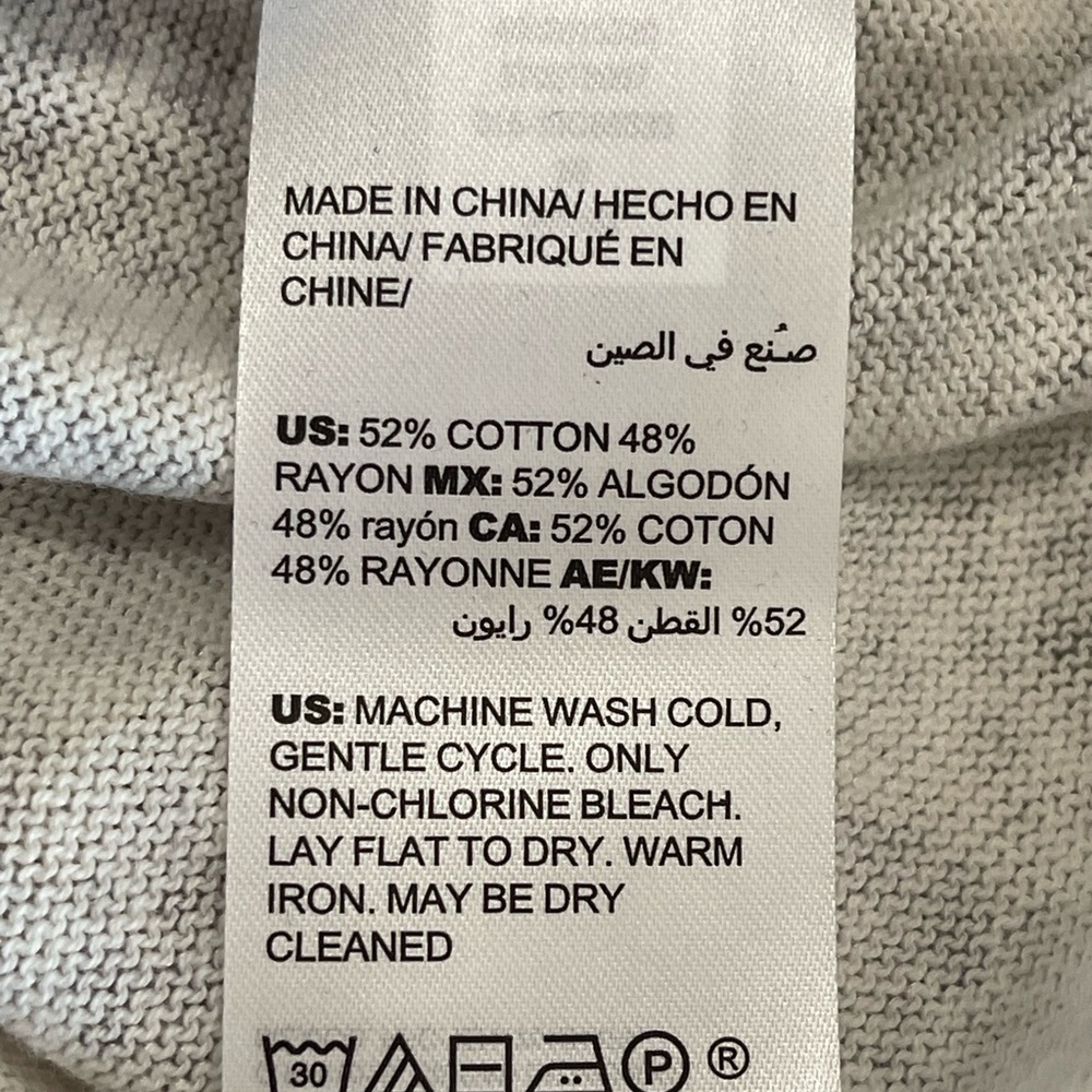 Chicos python print zippered back mock neck NWOT … - image 6